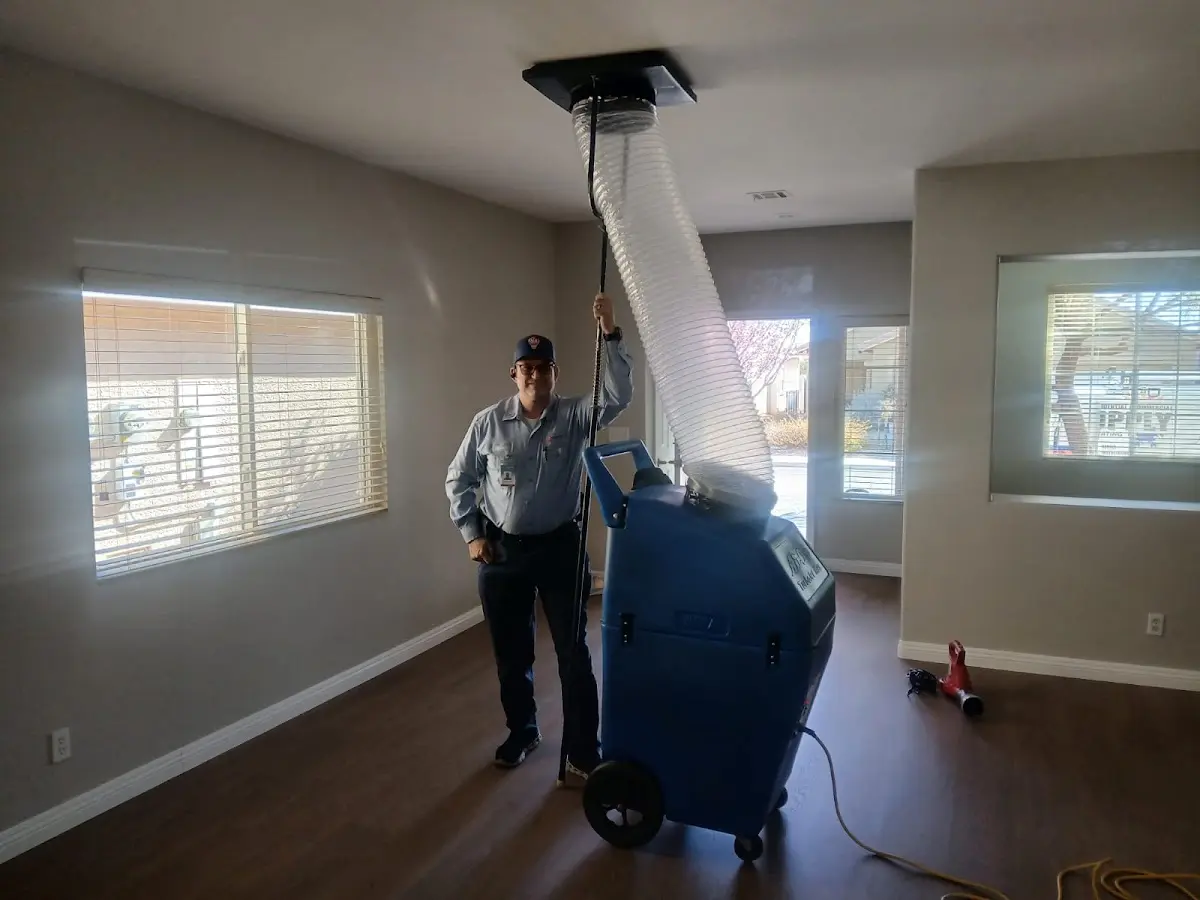 Professional Dryer Vent Cleaning work inside a North Salem home